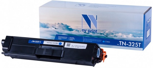 Картридж NVP совместимый NV- TN-325T Cyan для Brother HL-4140CN/ 4150CDN/ 4570CDW/ DPC-9055CDN/ 9270CDN/ MFC-9460CDN/ 9465CDN/ 9970CDN (3500k)