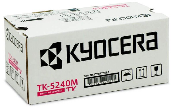 Картридж Kyocera TK-5240M  (1T02R7BNL0) оригинальный для принтера Kyocera ECOSYS P5026cdn/ P5026cdw, M5526cdn/ M5526cdw, magenta, 3000 страниц