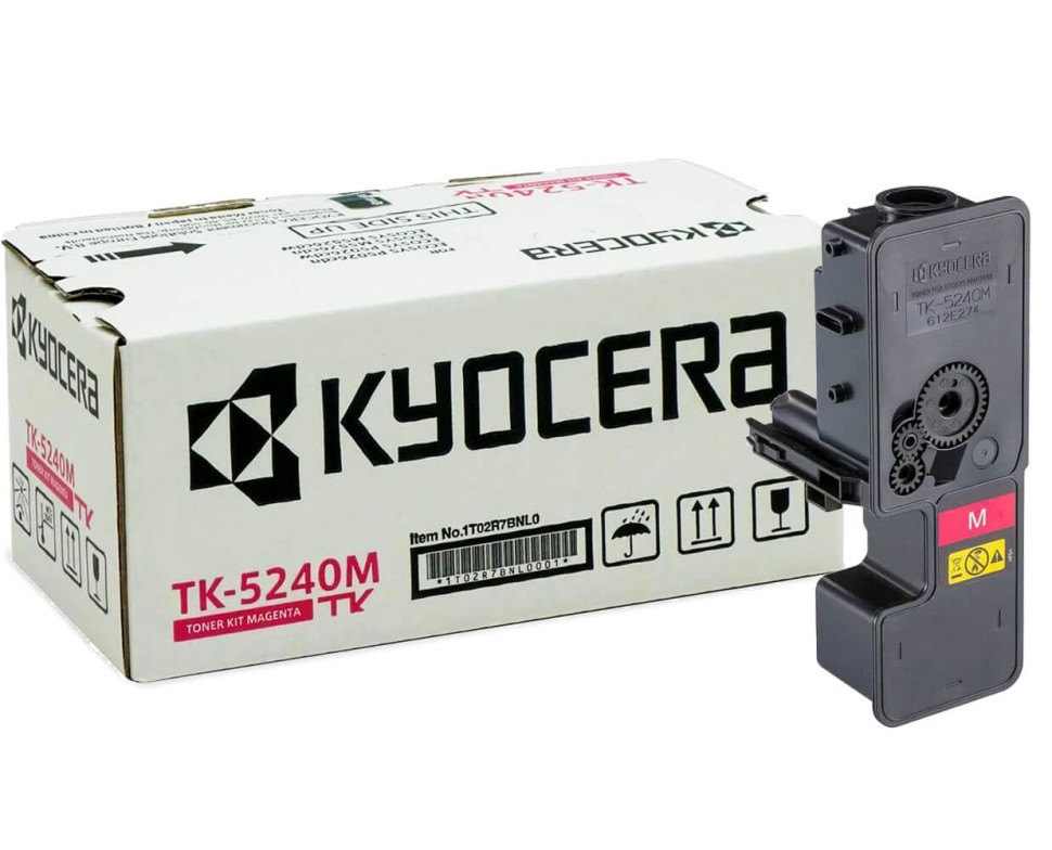 Картридж Kyocera TK-5240M  (1T02R7BNL0) оригинальный для принтера Kyocera ECOSYS P5026cdn/ P5026cdw, M5526cdn/ M5526cdw, magenta, 3000 страниц