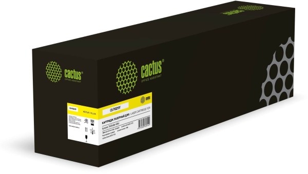 Картридж Cactus TK-5215Y (CS-TK5215Y) Yellow для Kyocera TASKalfa 406ci, жёлтый, 15000 стр.