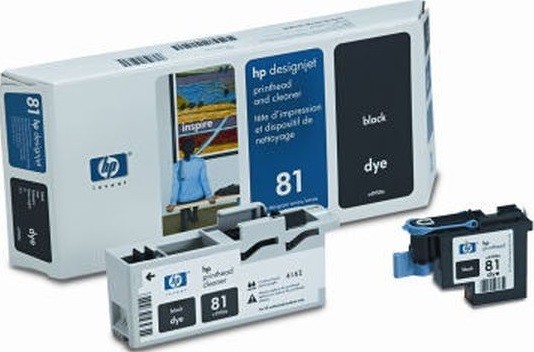 Картридж HP DJ 5000/DnJ 5000PS/5500/5500PS (C4950A) черная головка №81