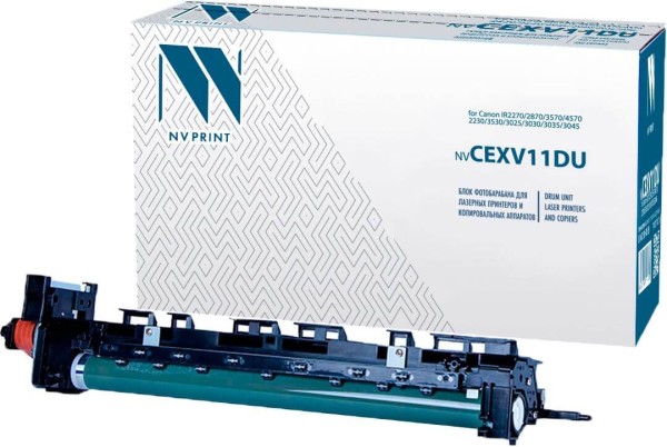 Блок фотобарабана NV Print C-EXV11 DU для Canon  iR3025/ iR3025N/ iR2230/ iR2870, 75000 страниц