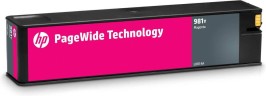 Картридж HP L0R14A (№981Y) оригинальный для HP PageWide Enterprise Color 556dn/ 556xh/ 586dn/ 586f/ 586z, пурпурный, 16000 стр.