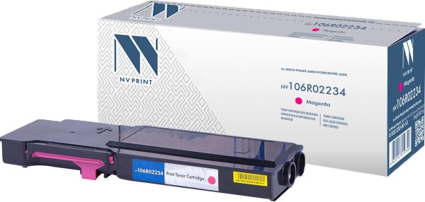 Картридж NVP совместимый Xerox 106R02234 Magenta для  Phaser 6600/WC6605  (6000k)