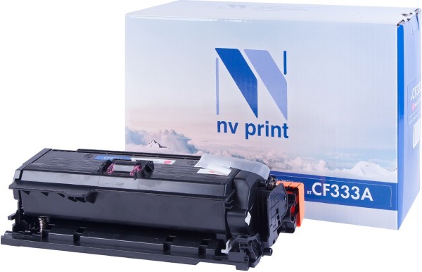 Картридж NV Print CF333A Magenta для принтеров HP CLJ Color M651dn/ M651n/ M651xh (15000k)
