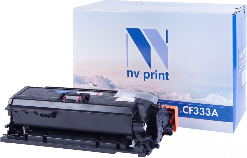 Картридж NV Print CF333A Magenta для принтеров HP CLJ Color M651dn/ M651n/ M651xh (15000k)