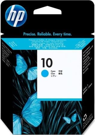 HP №10 (C4801A) печатающая головка оригинальная для HP DeskJet 2000/ 2500,  DesignJet ColorPro/ GA, голубая