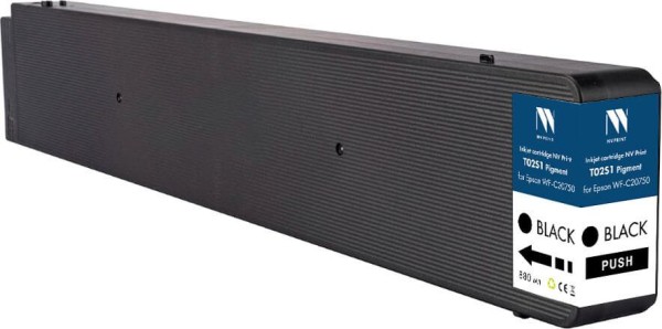 Картридж NV Print T02S1 (NV-C13T02S100) Black для Epson WorkForce Enterprise WF-C20750, чёрный, 50000 стр.