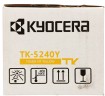 Картридж Kyocera TK-5240Y (1T02R7ANL0) оригинальный для принтера Kyocera ECOSYS P5026cdn/ P5026cdw, M5526cdn/ M5526cdw, yellow, 3000 страниц