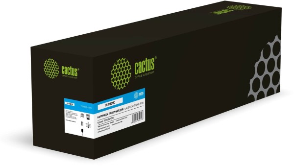 Картридж Cactus TK-5215C (CS-TK5215C) Cyan для Kyocera TASKalfa 406ci, голубой, 15000 стр.