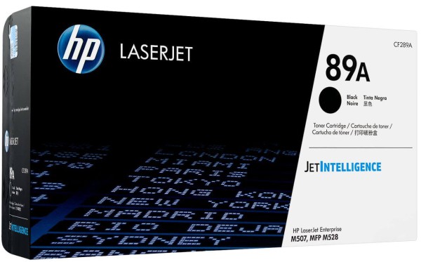 Картридж HP CF289A (89A) оригинальный для принтера HP LaserJet M507dn/ M507x Enterprise, M528dn/ M528f/ M528z Enterprise Flow MFP black, 5000 страниц