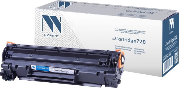Картридж NVP Canon 728 (NV-728) для Canon MF4410/MF4430/MF4450/MF4550d/MF4570dn/MF4580d (2100k)