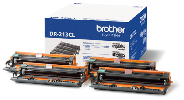 Фотобарабан Brother DR-213CL (DR213CL) оригинальный для Brother HL L3230CDW/ DCPL3550CDW/ MFCL3770CDW, 18000 стр, комплект 4 шт.