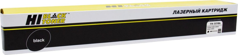 Тонер-картридж Hi-Black (HB-TN-321K) для Konica-Minolta bizhub C224/ 284/ 364, Black, 27К