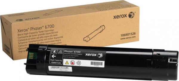 Картридж Xerox 106R01526 оригинальный для Xerox Phaser 6700, black, увеличенный (18000 страниц)