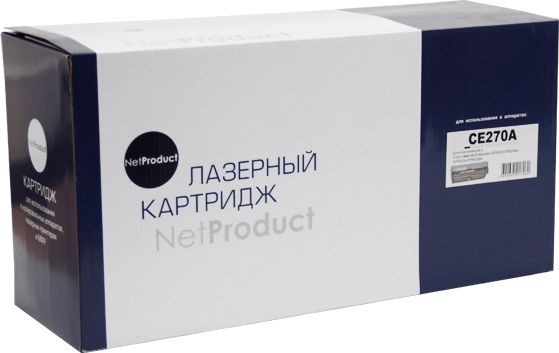 Картридж NetProduct (N-CE270A) для HP CLJ CP5520/ 5525/ Enterprise M750, Восстанов,Bk, 13,5K