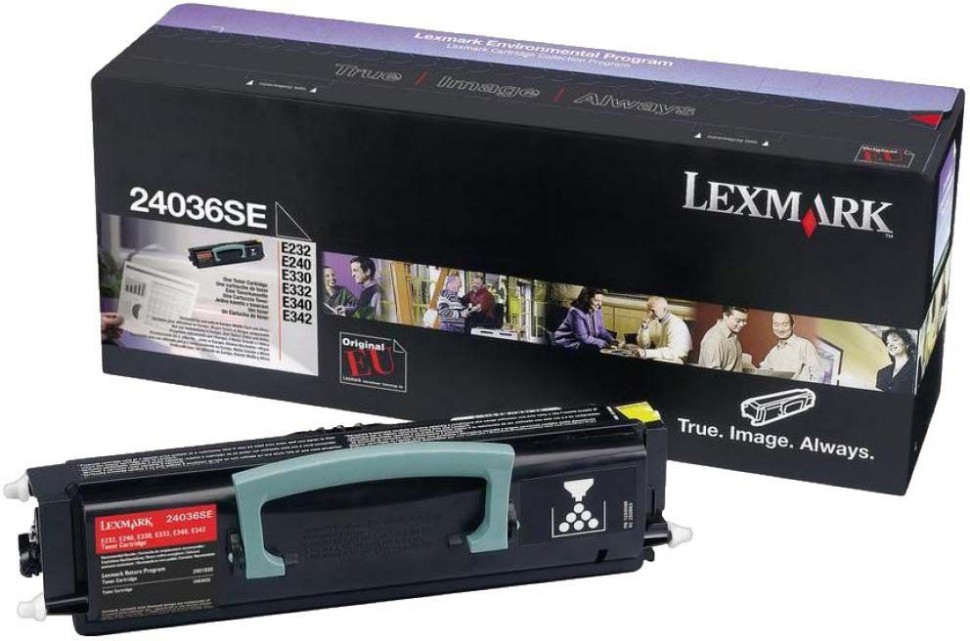 24036SE оригинальный картридж Lexmark для принтера Lexmark E230/ E232/ E240/ E330/ E332/ E340/ E342, 2500 стр.