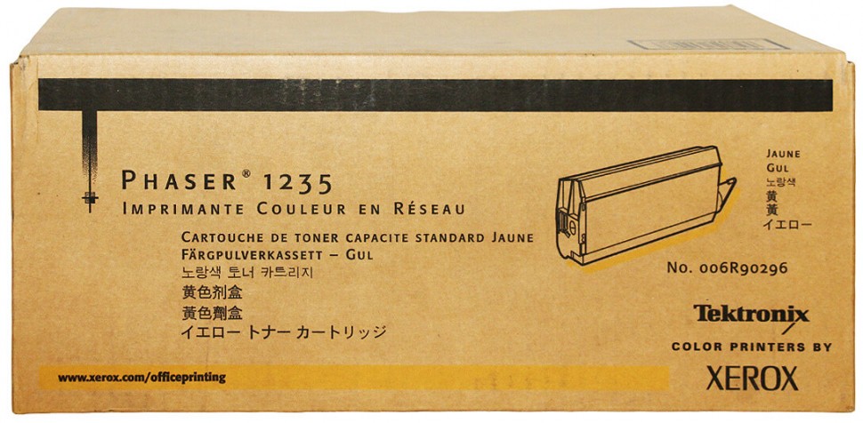 Картридж Xerox 006R90296 оригинальный для Xerox Phaser 1235, жёлтый, 5000 стр.