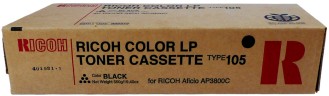 Картридж Ricoh Type 105 (885406/888033/885372) оригинальный для Ricoh Aficio AP3800C/ AP3850C/ CL7000/ CL7100, чёрный, 20000 стр.