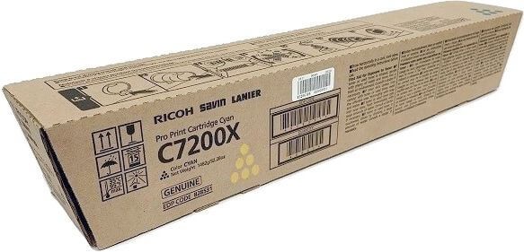 Картридж Ricoh C7200X (828533) Yellow оригинальный для Ricoh Pro C7200X/ C7200SX/ C7200e/ C7210X/ C7210SX, жёлтый, 45000 стр.