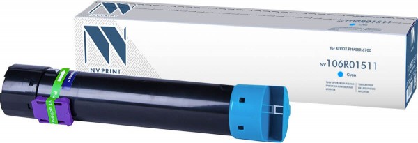 Картридж NVP совместимый Xerox 106R01511 Cyan для Phaser 6700 (5000k)