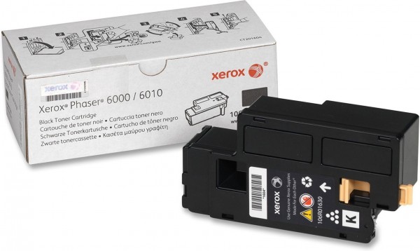 Картридж Xerox 106R01634 оригинальный для Xerox Phaser 6000/  6010, WorkCentre 6015, black, (2000 страниц)