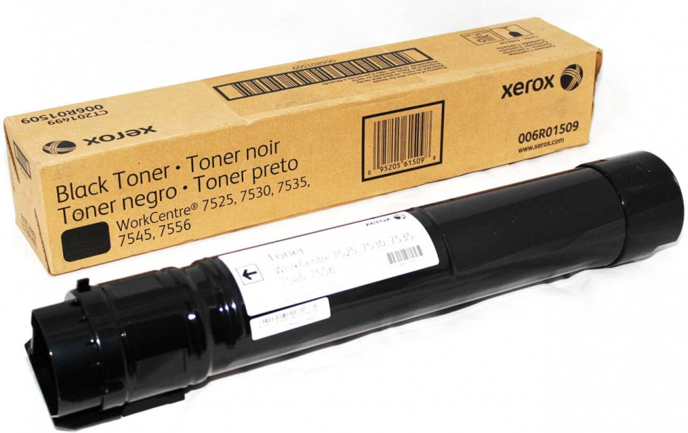 Картридж Xerox 006R01509 (Metered) оригинальный для Xerox WorkCentre 7525/ 7530/ 7535/ 7545/ 7556/ 7830/ 7835/ 7845/ 7855, AltaLink C8030/ C8035/ C8045/ C8055/ C8070, black, 26000 стр.