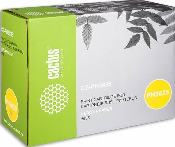 Картридж Cactus 108R00796 (CS-PH3635) для принтеров Xerox Phaser 3635 черный 10000 страниц