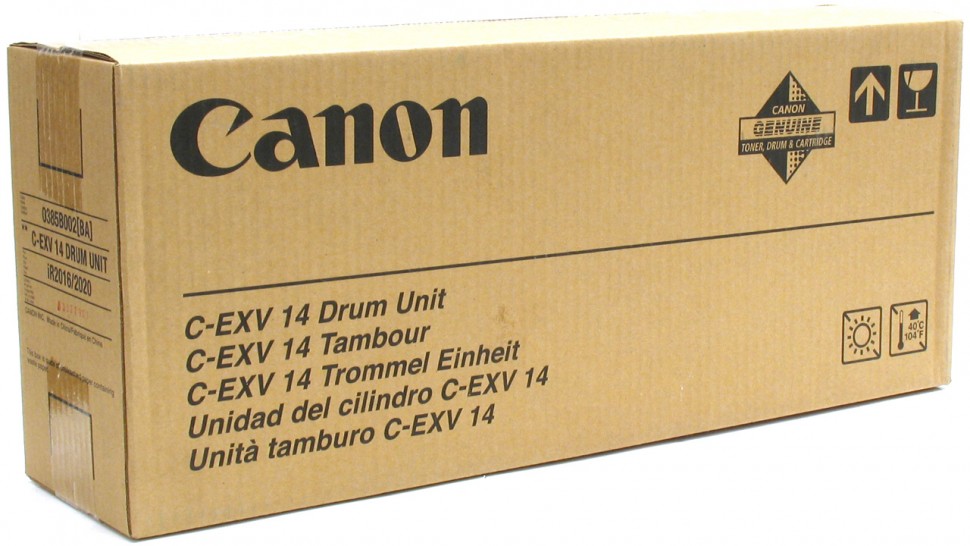 Canon NPG-28/GPR-18/C-EXV14 0385B002BA оригинальный фотобарабан для принтера Canon IR-2016/2020 Dr Unit
