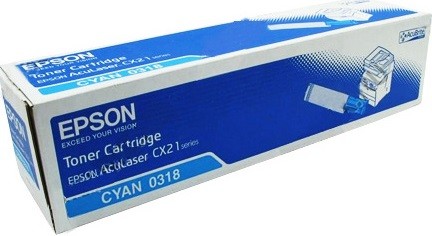 C13S050318 оригинальный картридж Epson для принтера Epson CX21N/NF AcuLaser cyan 1,5к