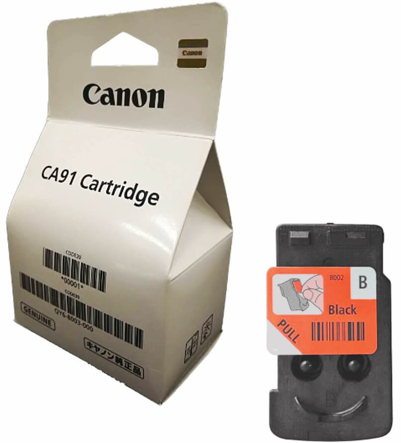 Canon QY6-8002/ CA91/ QY6-8011 Печатающая головка оригинальная для принтера Canon Pixma G1400/ G2400/ G3400, чёрная