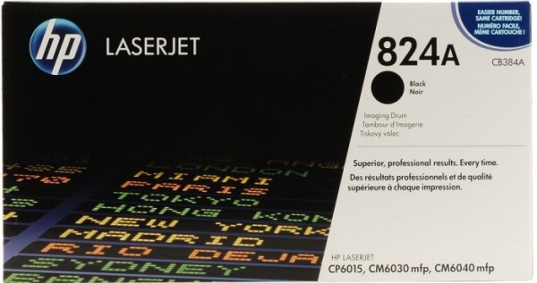 Фотобарабан HP CB384A (824A) оригинальный  для принтера HP Color LaserJet CM6030/ CM6040/ CP6015 ColorSphere Drum Unit black, 35000 страниц