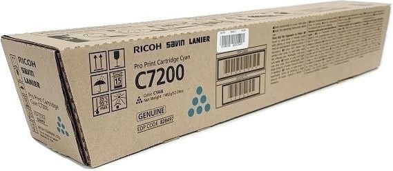 Картридж Ricoh C7200 (828501) оригинальный для Ricoh Pro C7200/ C7205/ C7210, голубой, 45000 стр.