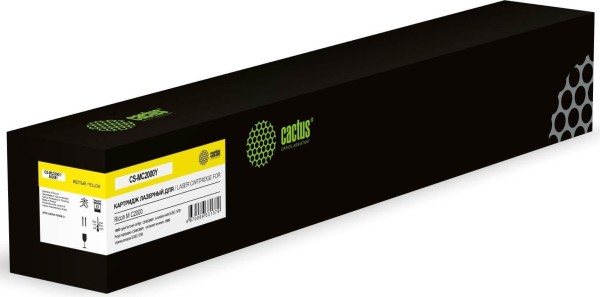 Картридж Cactus M C2000H 842451 (CS-MC2000Y) Yellow для Ricoh M C2000, жёлтый, 15000 стр.