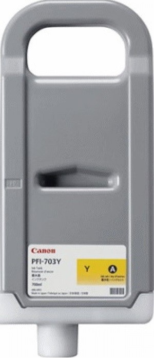 Canon PFI-703Y 2966B001 Картридж оригинальный Canon PFI-703Y