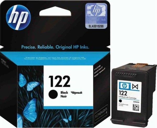 Картридж HP №122 (CH561HE) Black оригинальный для HP DeskJet 1050/ 2050/ 2050s, чёрный, 120 страниц