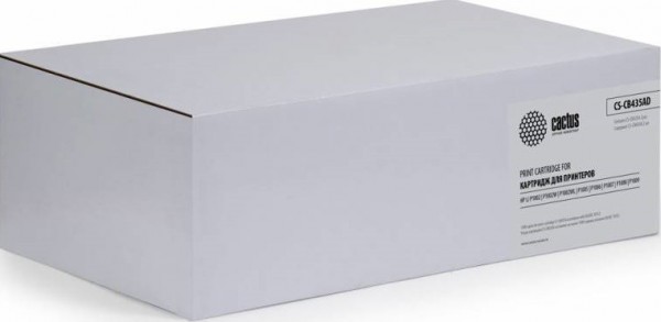 Картридж Cactus CB435AD (CS-CB435AD) для принтеров HP LaserJet P1005/ P1006 черный 1500 страниц