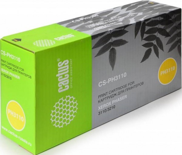 Картридж Cactus 109R00639 (CS-PH3110) для принтеров Xerox Phaser 3110/ 3210 черный 2500 страниц