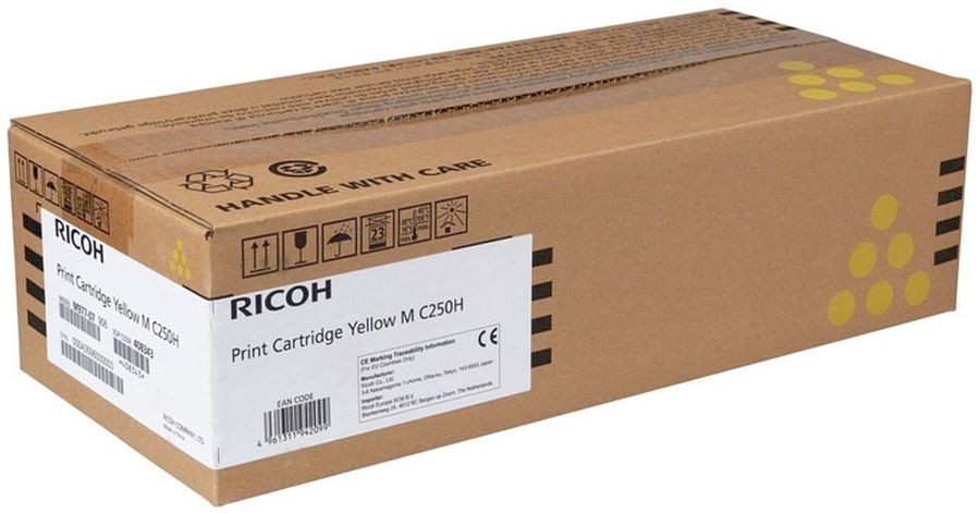 Принт-картридж оригинальный RICOH M C250 (408355) для P C300W/ M C250FWB, желтый