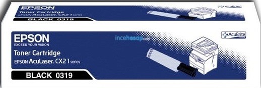 C13S050319 оригинальный картридж Epson для принтера Epson CX21N/NF AcuLaser black 1,5к