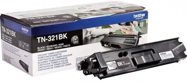 Картридж Brother TN-321Bk (TN321Bk) оригинальный для Brother HL-L8250CDN/ MFC-L8650CDW black (2 500 стр.)