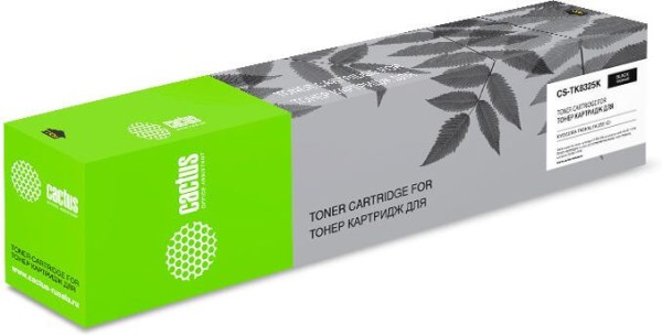 Картридж Cactus TK-8325K (CS-TK8325K) для Kyocera Taskalfa 2551CI, чёрный, 18000 стр.