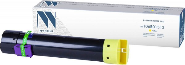 Картридж NVP совместимый Xerox 106R01513 Yellow для Phaser 6700 (5000k)