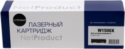 Картридж NetProduct W1500X (N-W1500X) (c чипом) для HP LaserJet M111a/ M111w/ M141a/ M141w, чёрный, увеличенный, 2000 стр. 