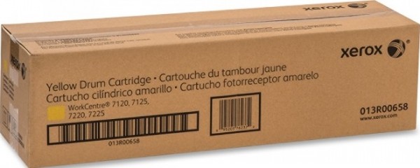 Фотобарабан Xerox 013R00658 оригинальный для Xerox WorkCentre 7120/ 7125/ 7220/ 7225, yellow, увеличенный (51000 страниц)
