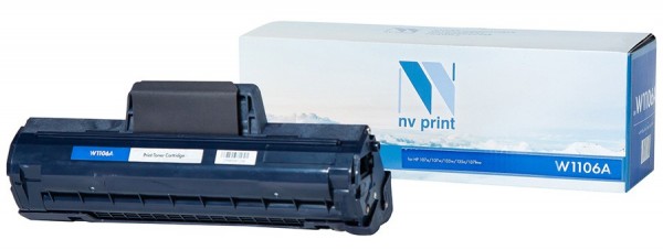 Картридж NV Print W1106A для принтеров HP LaserJet 107a/ 107w/ 135w/ 135a/ 137fnw, 1000 страниц