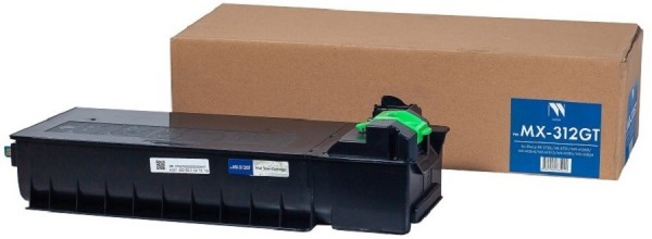 Картридж NV Print MX-312GT для принтеров Sharp AR-5726/ AR-5731/ MX-M260/ MX-M264/ MX-M310/ MX-M314/ MX-M354, 25000 страниц