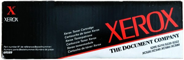 Картридж Xerox 006R00589 оригинальный для Xerox RX 520/ 540/ 560/ 580/ 5205/ 5210/ 5220/ 5222, black, (2000 страниц)