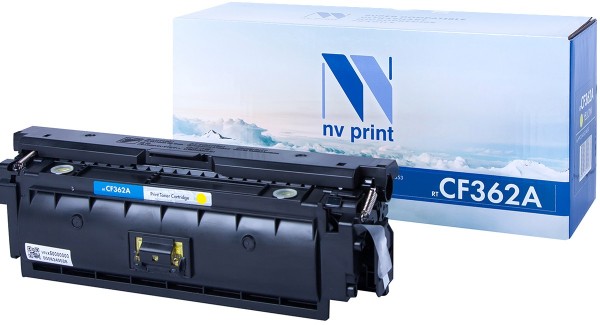 Картридж NV Print CF362A Yellow для принтеров HP LJ Color M552/ M553 (5000k)