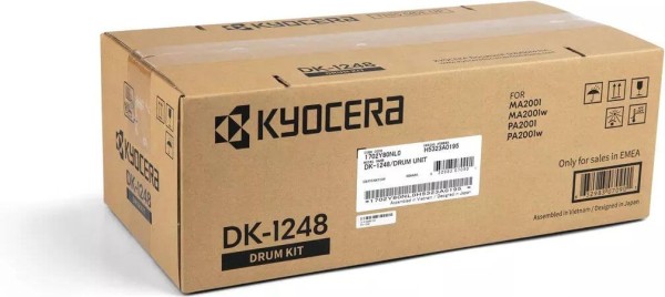 Фотобарабан Kyocera DK-1248 (1702Y80NL0) оригинальный для Kyocera ECOSYS PA2001/ PA2001w/ MA2001/ MA2001w, 10000 стр.